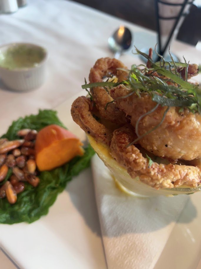 Plated comfort food in a relaxed Little Neck restaurant.